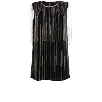 AllSaints Womens Ilia Rhinestone Embellished Mini Dress FARFETCH