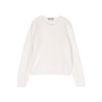 Final Sale]Il Gufo childrens round neck wool cardigan FARFETCH
