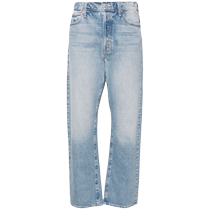 Final Sale]Mother Womens Ditcher Hover Mid-waist Cropped Ankle Jeans FARFETCH Hair