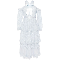 Needle Thread Womens Primrose Bow Detailed Midi Dress