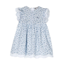 Final Sale]Il Gufo childrens floral print ruffle dress FARFETCH