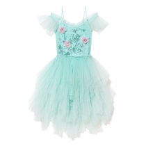 Tutu Du Monde childrens clothing Floating Florals tulle dress FARFETCH