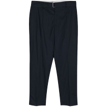 Officine Generale mens belted cotton trousers FARFETCH