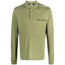 Karl Lagerfeld mens logo printed polo shirt FARFETCH