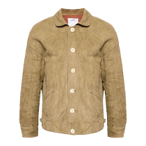 Visvim mens Eton leather jacket FARFETCH Fat Chic