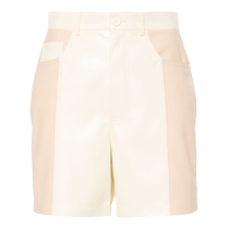 Nanushka womens contrast patchwork shorts FARFETCH
