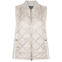 Lorena Antoniazzi Womens Ribbon Striped Quilted Vest FARFETCH