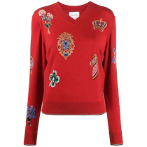 Barrie womens early autumn logo intarsia knitted sweater FARFETCH