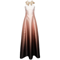 SAIID KOBEISY womens gradient effect taffeta dress FARFETCH