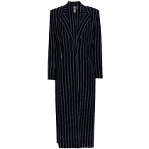Norma Kamali Womens Classic Pinstripe Jacket FARFETCH