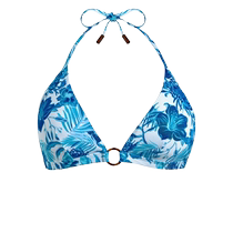 VILEBREQUIN Womens Tahiti Flowers printed halterneck bikini top is amazing