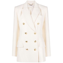 Chloe womens peak lapel double-breasted blazer FARFETCH