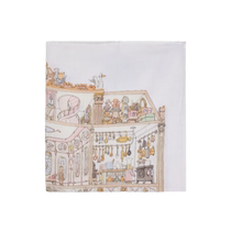 Atelier Choux childrens clothing illustration printed cotton blanket FARFETCH