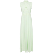 Dvf Diane Von Furstenberg Womens Mallery Halter Neck Maxi Dress