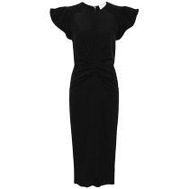 Isabel Marant Womens Terena Crepe Midi Dress FARFETCH