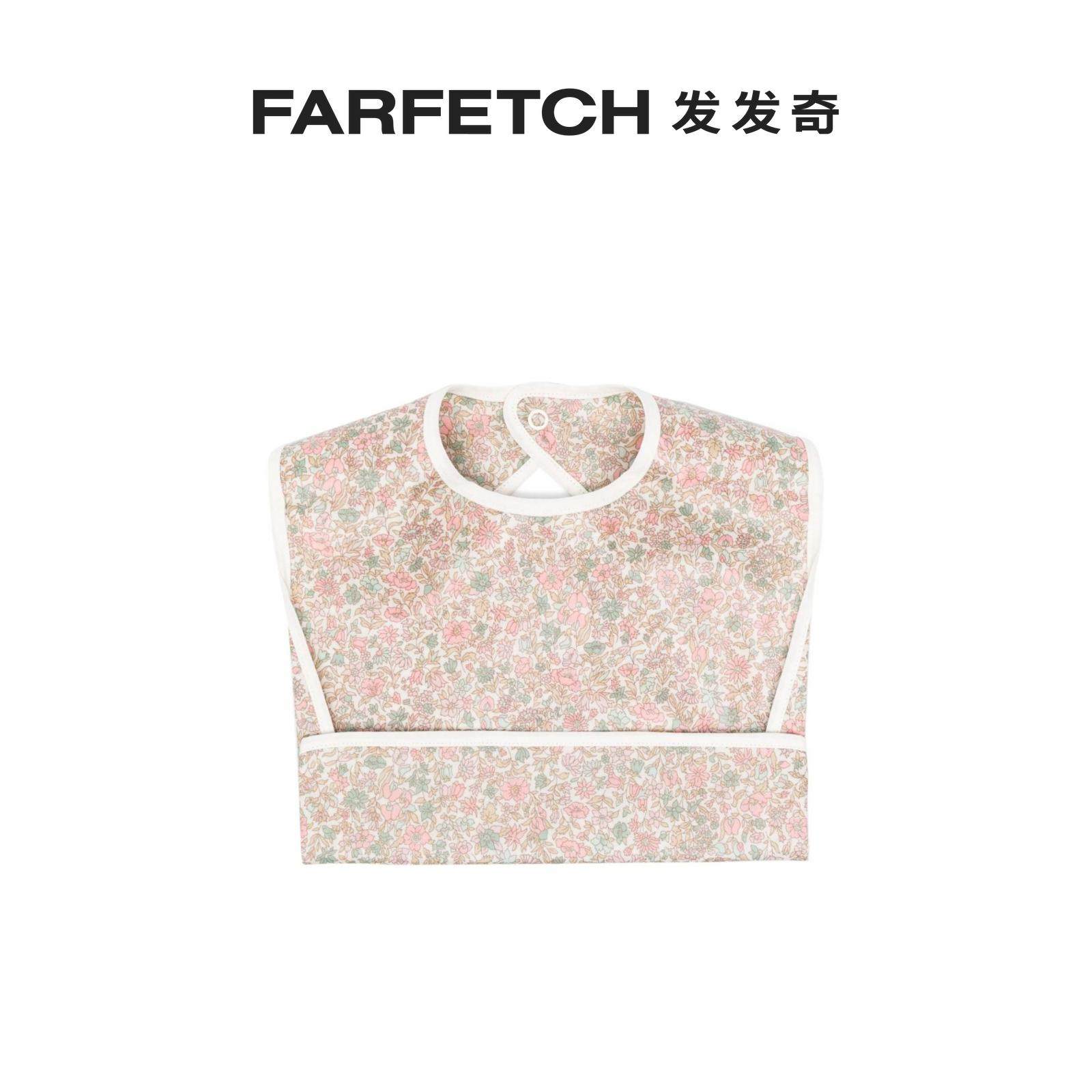 Bonpoint Pungbo Bay Scout floral printed cotton bib FARFETCH Fat Chic-Taobao