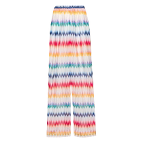 Missoni womens zigzag pattern woven slit trousers FARFETCH