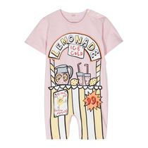 Stella Mccartney child clothing Candy Floss Stand cotton one-piece FIARFECH hair chic