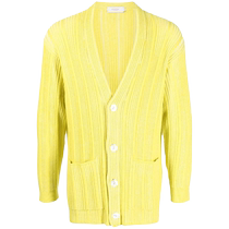 Agnona mens V-neck ribbed cardigan FARFETCH