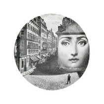 Fornasetti Tema e Variazioni Dinner Plate FARFETCH