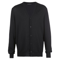 Wardrobe Nyc男士V领针织开衫FARFETCH发发奇