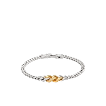 TOMWOOD unisex sterling silver Dean Duo chain bracelet FARFETCH