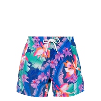 SUNDEK Mens Floral Print Swim Shorts FARFETCH