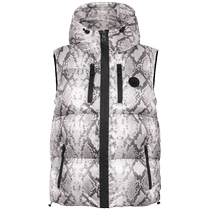 Final Sale]Plein Sport womens logo printed hooded vest FARFETCH