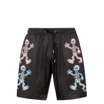 Philipp Plein mens skull head printed swimsuit FARFETCH Fat Chic