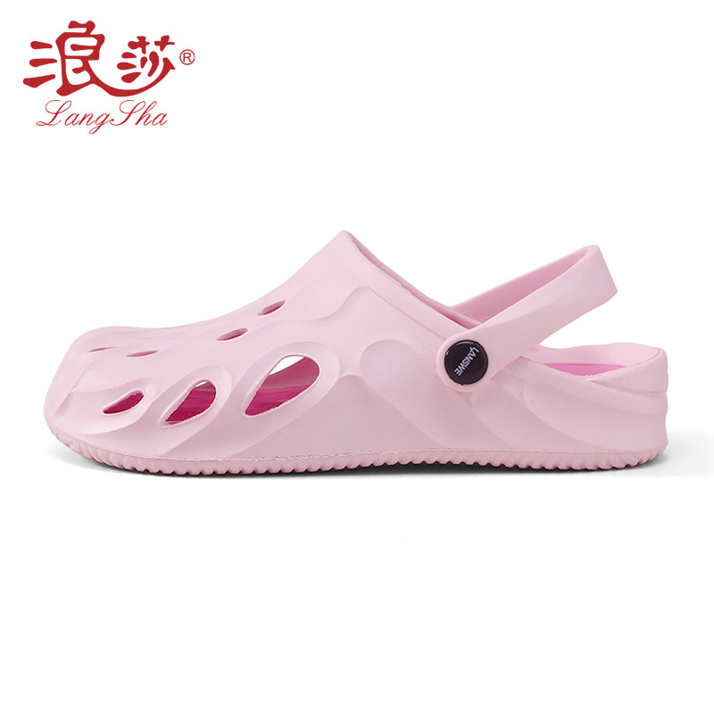 Summer 2023 new soft sole anti - slip outside wear comfortable in tide casual couple bag drag
