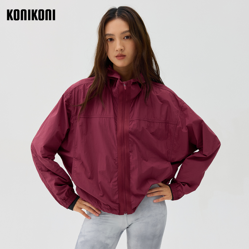 Konikoni Outdoor Sun Protection Jacket, Anti-Uv, Floating Wind Tunnel Sports Outer Layer, Women's Hooded Jacket Konikoni Outdoor Sun Protection Jacket, Anti-Uv, Floating Wind Tunnel Sports Outer Layer, Women's Hooded Jacket