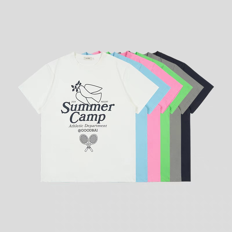 goodbai Tシャツ　白敬亭 goodbai白敬亭同款T恤女2025年夏季新款纯棉透气短袖男情侣学生评价- 淘宝网