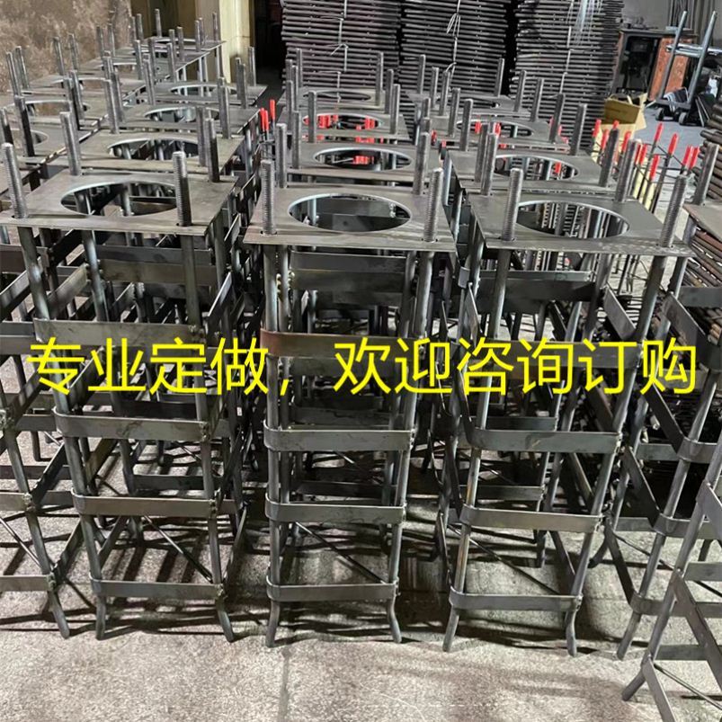 Street lamp pole buried parts high rod street lamp pole footcage landscape courtyard lamp monitor vertical pole