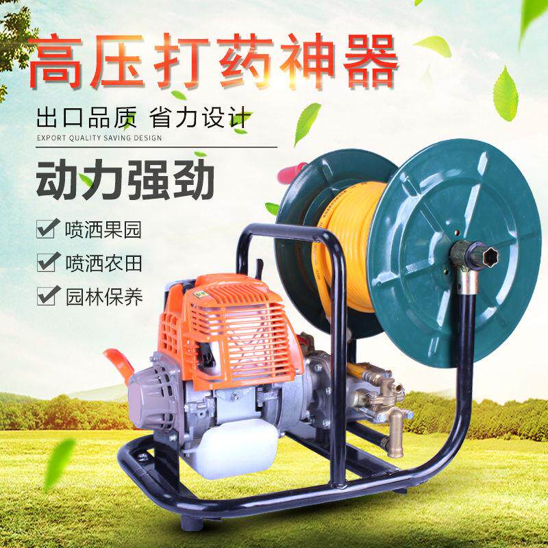 2021 new portable gasoline sprayer high-pressure four-stroke copper pump head fruit tree sprayer garden sprayer agricultural