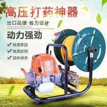 2021 new portable gasoline sprayer high pressure four-stroke copper pump head fruit tree sprayer garden sprayer farmer