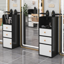 Net red barbershop Hair salon special hair cutting cabinet Hair salon shelf Beauty salon instrument tool table cart