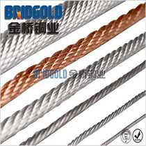 Factory direct supply of high quality and low price copper stranded wire tinned copper stranded wire soft connection circuit breaker conductive tape