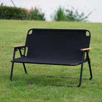 OnwaySports outdoor foldable double chair portable camping chair outdoor leisure picnic sofa
