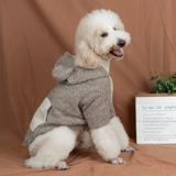 Симпатичная собачья одежда осень и зима большая собака золотисто -ретривер Лабрадор Доберман Огромная дорогая собачья одежда Интернет знаменитость Большая собака толстовка