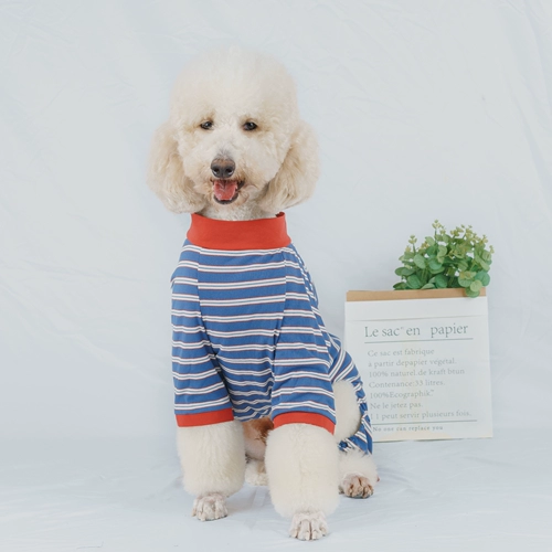 Полосатая одежда для собак, одежда для больших четвероногих собак, осенне-зимний лабрадор, золотистый ретривер Сацума, дорогая одежда для домашних собак, модная