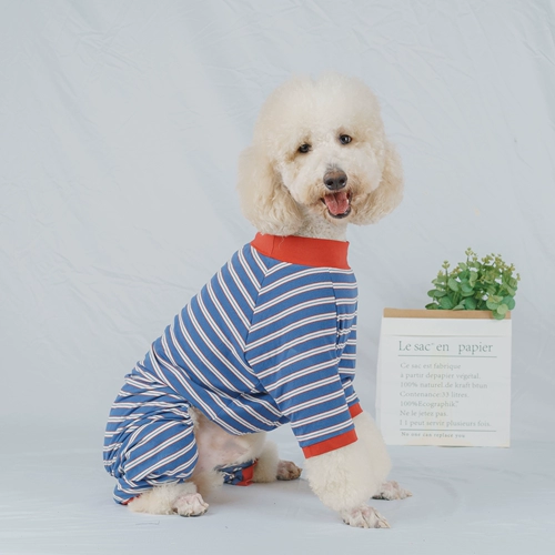Полосатая одежда для собак, одежда для больших четвероногих собак, осенне-зимний лабрадор, золотистый ретривер Сацума, дорогая одежда для домашних собак, модная