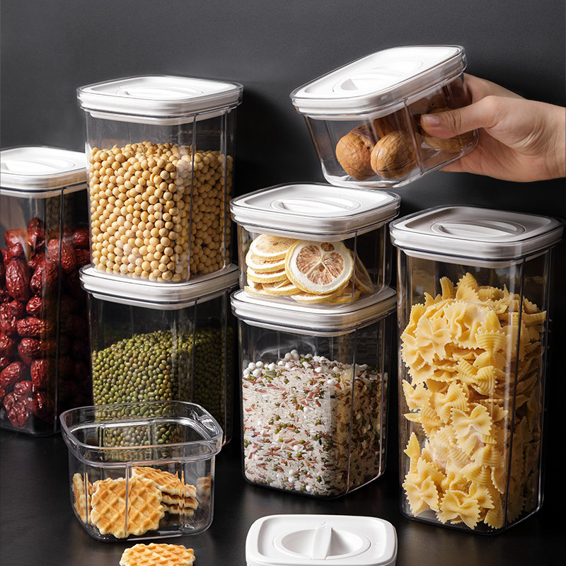 Japan JHMO household sealed cans food-grade kitchen grain storage box moisture-proof milk powder jars