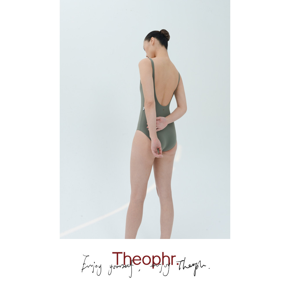 Theophr. Fangyuan collar handmade ballet practice bodywork bodywork yoga jumpsuit Galant ATH00406