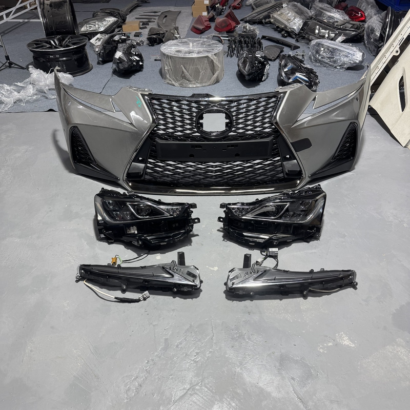 Applicable to 13-15 Models of Lexus Is200 300, Modified to New 16-Model Sport Bumper, Grille, Headlights, and Tail Lights