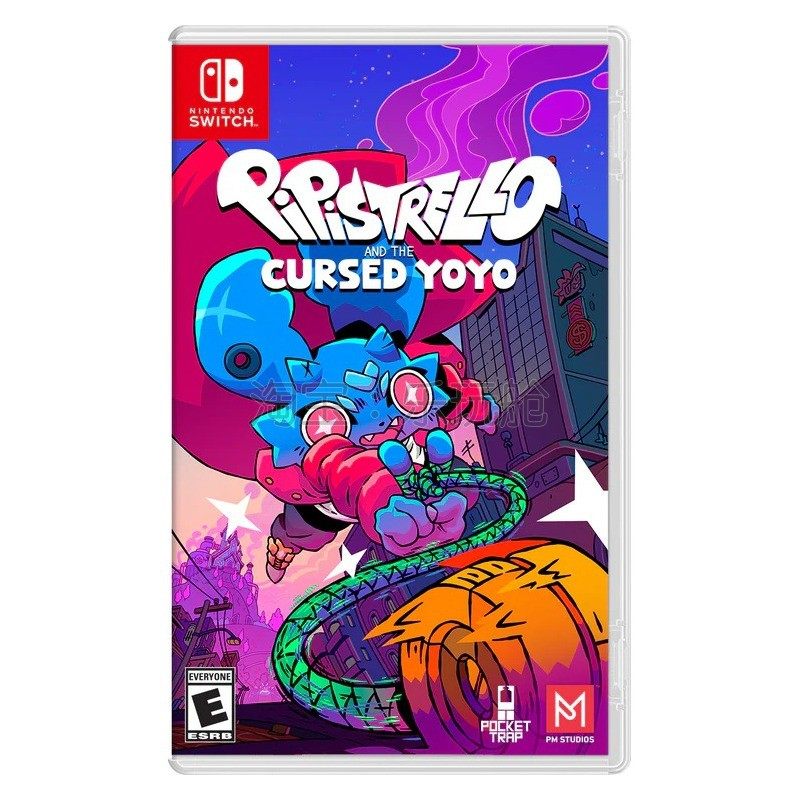 預定 皮皮蝦和被詛咒的悠悠球 switch卡帶 美版英文 Pipistrello