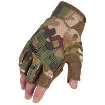 Technician half-finger full-finger tactical gloves mens outdoor cs field riding fishing mountaineering non-slip wear-resistant fighting camouflage