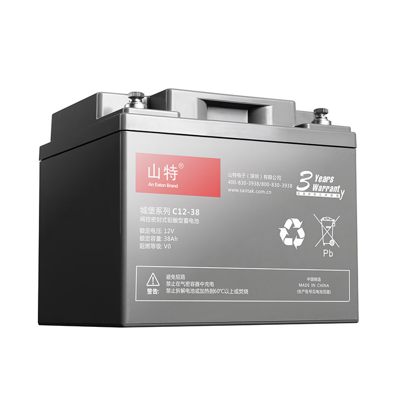 Mountain special UPS uninterrupted power supply battery valve control lead-acid maintenance storage battery 12V38AH C12-38