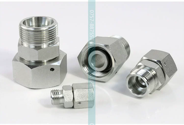 Yonghua tiêu chuẩn ferrule liên kết thẳng nối 2C/2D kết nối ren bên trong và bên ngoài ferrule chuyển đường ống thủy lực dau noi thuy luc múp nối thủy lực