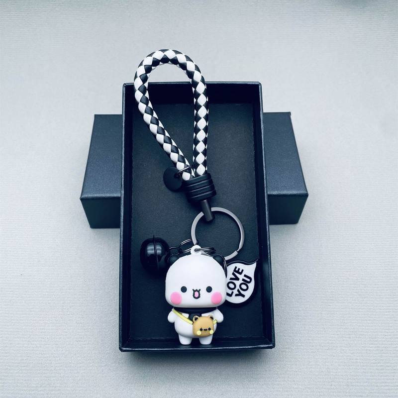 Cute Cartoon Plush Doll Car Keychain Pendant Couple Bag Keychain Decoration Gift Cute Cartoon Plush Doll Car Keychain Pendant Couple Bag Keychain Decoration Gift