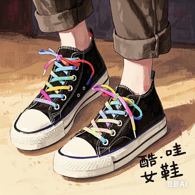 酷哇时尚帆布鞋